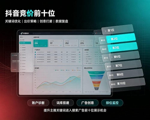 岭东抖音搜索竞价