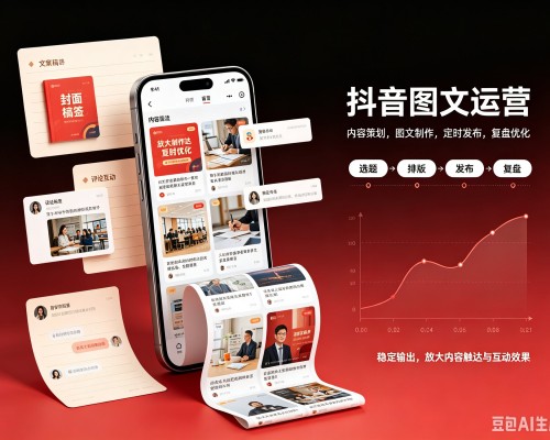 岭东抖音图文代运营服务